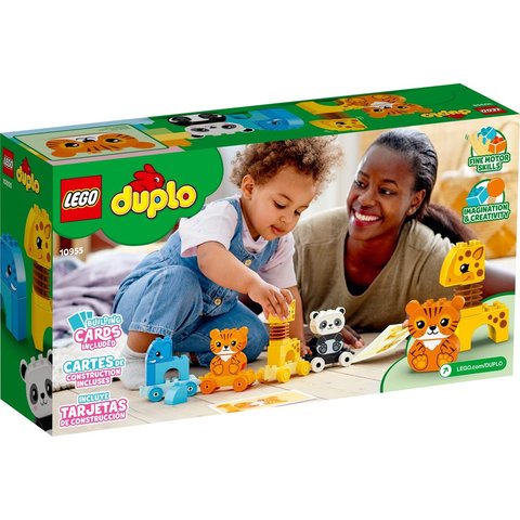 Конструктор LEGO DUPLO Потяг із тваринами (10955) Прев'ю 1