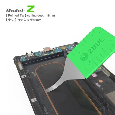 Лопатка 2UUL DA91 X.Y.Z, для разборки мобильных устройств, металл, 3 in 1 Превью 6