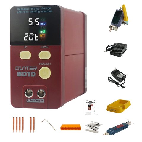 Máquina de soldadura por puntos Glitter 801D, 12 kW h Vista previa  1