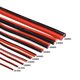 Wire In Silicone Insulation 2x12AWG, (3,5 мм², 1 m, red, black, UL3135) Preview 1