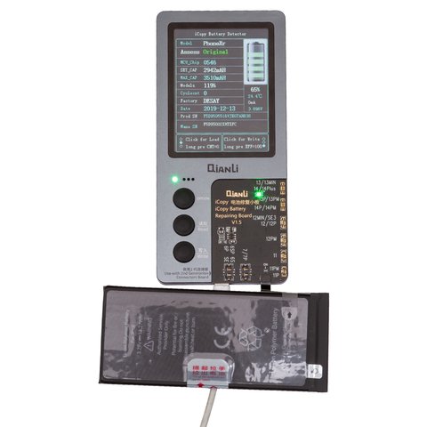 Battery JCID compatible with Apple iPhone XR, (Li-Polymer, 3.79 V, 3500 mAh, High Capacity) Preview 1
