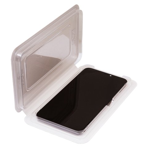 LCD compatible with iPhone XS Max, (black, with frame, AAA, (TFT), ZY, LTPS FHD) Preview 2
