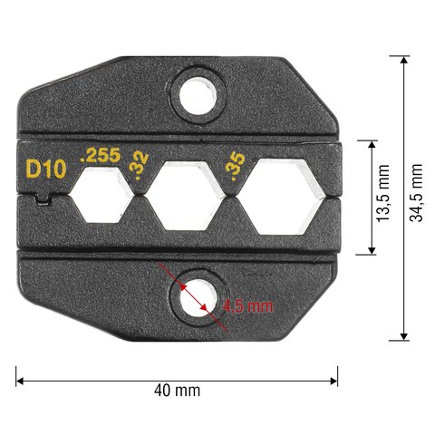 Crimper Die Pro'sKit 1PK-3003D10 Preview 1