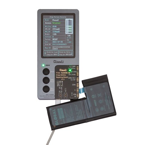 Аккумулятор Mechanic для Apple iPhone X, Li-Polymer, 3,8 В, 3090 мАч, повышенная ёмкость, original IC Превью 1