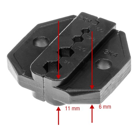 Mordaza intercambiable para crimpadora CP-336DK4 Vista previa  2
