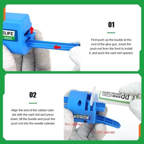 Pistola universal RELIFE RL-062C, 3-5 ml Vista previa  2