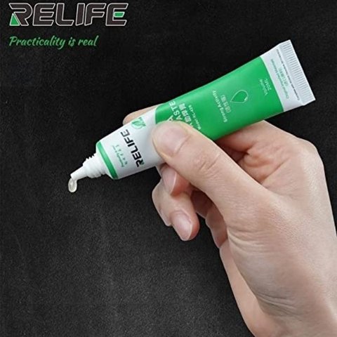 Fundente en pasta RELIFE RL-429, actividad alta, 20 ml Vista previa  1