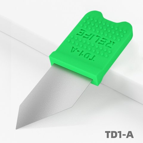 Espátula RELIFE TD1-A, para reballing BGA, para desensamblar dispositivos móviles, metal Vista previa  1