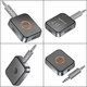 Transmisor FM Borofone BC55, negro, con el botón, USB tipo C, TRS 3.5 mm, #6941997772225 Vista previa  1