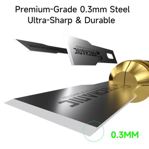 Cuchilla de bisturí Mechanic FS-51, para microcircuitos, 10 uds. Vista previa  2