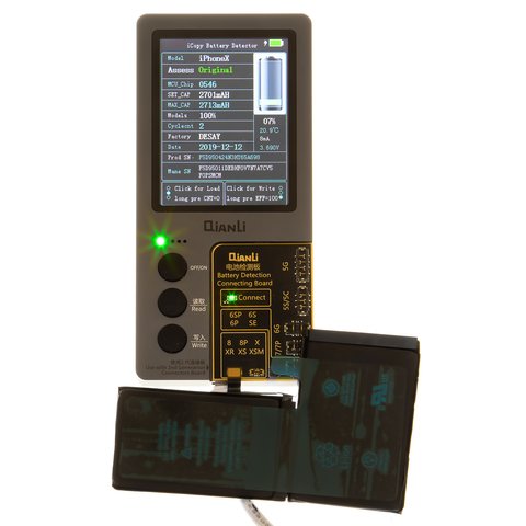 Акумулятор для iPhone X, Li-ion, 3,81 В, 2716 мАг, Original (PRC), original IC, #616-00351/616-00347 Прев'ю 1