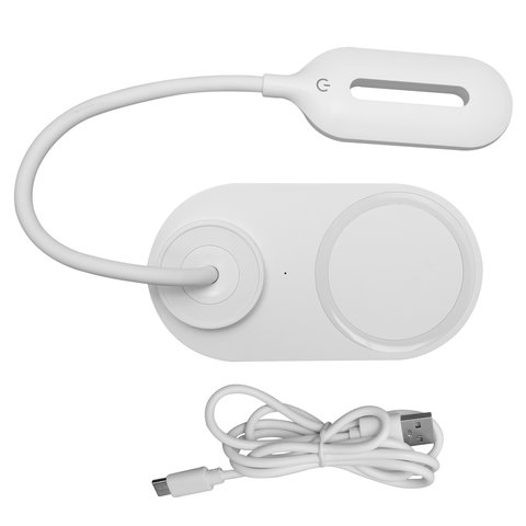 Настольная светодиодная лампа с беспроводной зарядкой HT-12 Превью 3