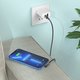 USB кабель Hoco U108, USB тип-C, Lightning, 200 см, 20 Вт, черный, Г-образный, в нейлоновой оплетке, #6931474764867 Превью 2
