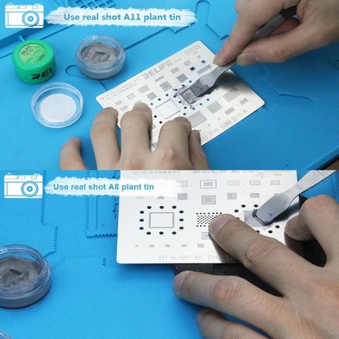 BGA паста RELIFE RL-401, Sn 63%, Pb 37%, 183 °C, 30 г Прев'ю 2