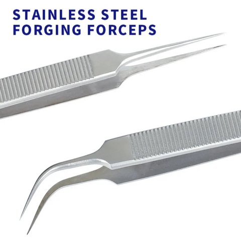 Пінцет монтажний Mechanic Ask-15, вигнутий, 155 мм Прев'ю 2