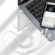 USB кабель Baseus Superior, USB тип-C, USB тип-A, micro-USB тип-B, Lightning, 150 см, 3,5 А, белый, силиконовый, 3 в 1, #CAMLTYS-02 Превью 1
