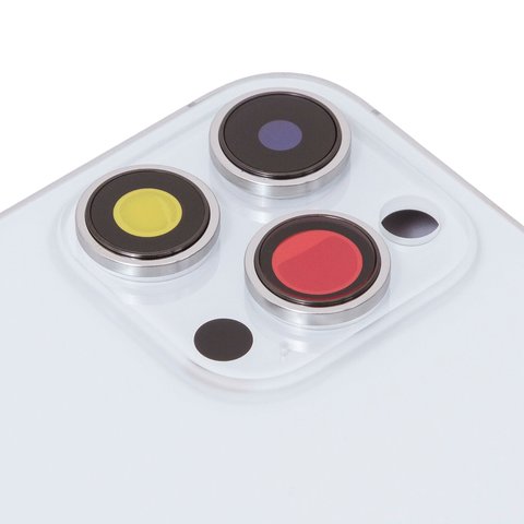 Корпус для iPhone 14 Pro Max, сріблястий, з тримачем SIM-карти, з боковими кнопками, Original (PRC), EU Version, silver Прев'ю 1