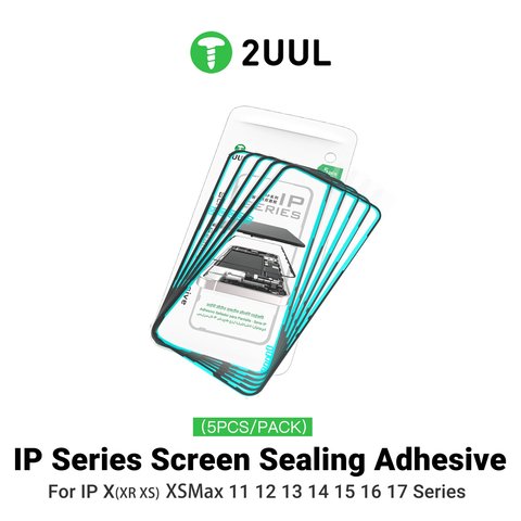 Стикер дисплея 2UUL SA14PM для Apple iPhone 14 Pro Max, 5 шт., adhesive Превью 1