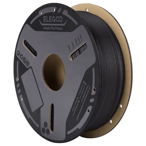 Филамент для 3D-принтера ELEGOO PAHT-CF Black, 1 кг Превью 1